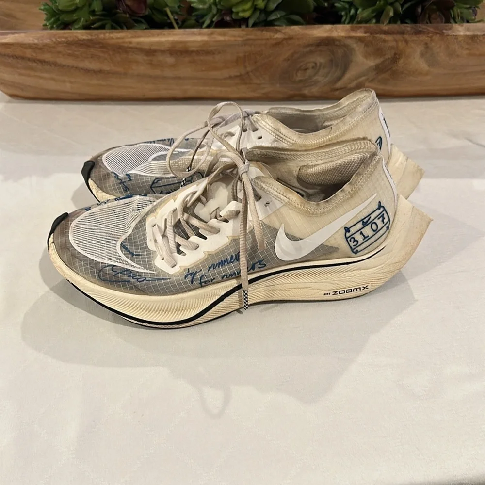 Nike ZoomX Vaporfly Next% Blue Ribbon Sports‎ White